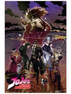 Голям плакат Jojo's Bizarre Adventure - Stardust Crusaders