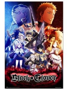 Голям плакат Black Clover - All Characters
