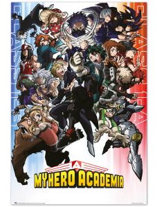 Голям плакат My Hero Academia - Class 1-A And Class 1-B