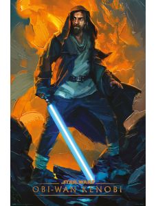 Голям плакат Star Wars Obi-Wan Kenobi Guardian