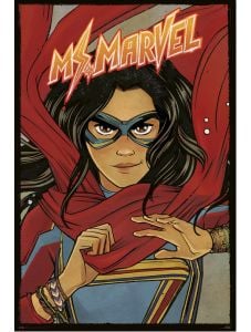 Голям плакат Ms Marvel Comicbook