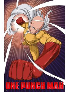 Голям плакат One-Punch Man Saitama