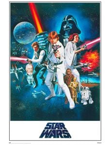 Голям плакат Star Wars A New Hope