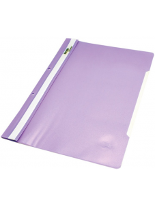 Папка с перфорация B-max, A4, пастелна лилава