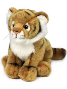 Плюшена играчка WWF - Кафяв тигър, 19 см.