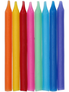 Свещички Folat - Color Pop, 16 бр.
