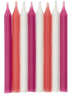 Свещички Folat - Pink, 16 бр.