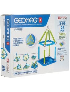 Магнитен конструктор Geomag - Classic, 25 части