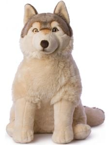 Плюшена играчка WWF - Бял вълк, 70 см.