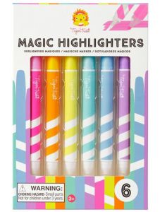 Комплект двувърхи магически маркери Tiger Tribe, 6 цвята