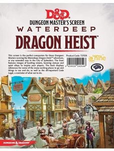Dungeons & Dragons Campaign Book - Dungeon Master's Screen Dragon Heist