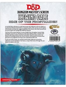 Dungeons & Dragons Campaign Book - Dungeon Master's Screen Icewind Dale