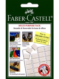 Самозалепваща канцеларска гума Faber Castell Tack-It