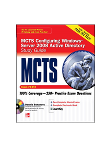 MCTS Windows Server 2008 Active Directory Services Study Guide (Exam 70-640) (SET)