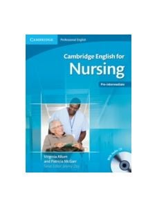 Cambridge English for Nursing Pre-intermediate Student's Book with Audio CD