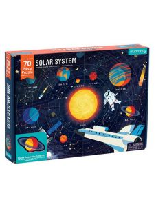Детски пъзел Mudpuppy: Solar System - Соларна система, 70 части
