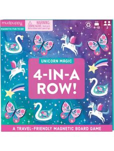 Магнитна настолна игра Mudpuppy - Unicorn Magic