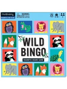 Магнитна настолна игра Mudpuppy - Wild Bingo