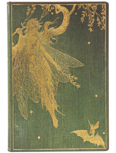 Тефтер Paperblanks - Olive Fairy, мека корица, 9 х 14 см.