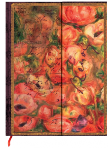Тефтер Paperblanks - Renoir, Letter to Morisot, твърда корица, 18 х 23 см.