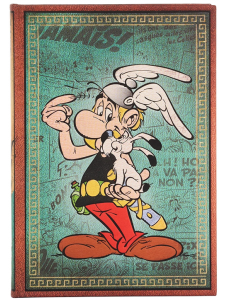 Тефтер Paperblanks - Asterix the Gaul, Midi, 12 x 18 см.