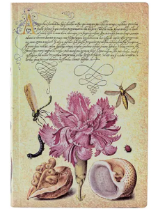 Тефтер Paperblanks - Pink Carnation, мека корица, 9 х 14 см.