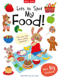 Lots to Spot: My Food! Sticker Book