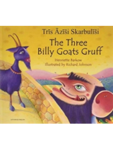 The Three Billy Goats Gruff in Latvian and English