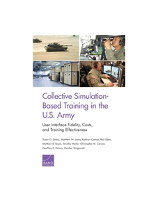 Collective Simulation-Based Training in the U.S. Army