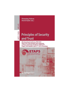 Principles of Security and Trust