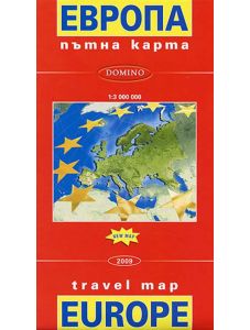 Пътна карта на Европа М 1:3 000 000