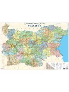 Административна карта България