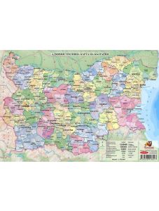 Административна карта на България; Политическа карта на Европа