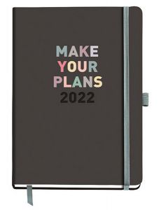 Класически бележник - органайзер Miquelrius Gráfica Make plans за 2022 г. — една седмица на две страници