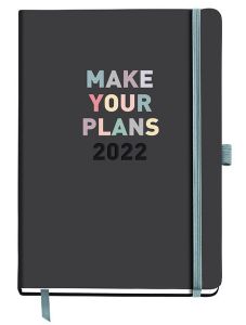 Класически бележник - органайзер Miquelrius Gráfica Make plans за 2022 г. — един ден на страница