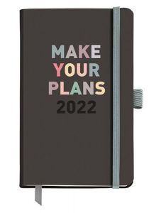 Джобен бележник - органайзер Miquelrius Gráfica Make Plans за 2022 г. — една седмица на две страници