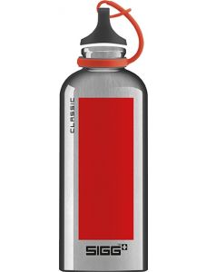 Алуминиева бутилка Sigg Classic Accent Red-Silver, 0.600 л.