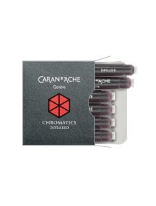 Патрончета за писалка Caran D'Ache Chromatics 6 бр. - инфрачервено
