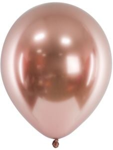 Комплект балони PartyDeco - Розово злато, 10 бр.