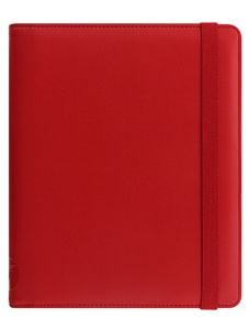 Червена папка Filofax Metropol X-Large Red с място за таблет