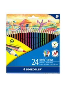 Цветни моливи Staedtler - Noris Colour, 24 цвята