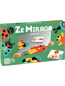 Детска игра с огледало Djeco - Животни