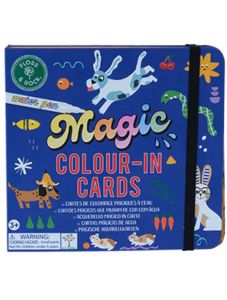Оцветяване с вода Floss & Rock, Magic Colour-in cards, Pets - Домашни любимци