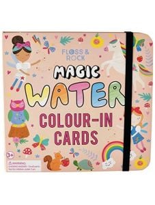 Оцветяване с вода Floss & Rock, Magic Colour-in cards, Rainbow Fairy - Феята на Дъгата