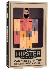 Дървен 3D пъзел Professor Puzzle - Hipster / Dapper