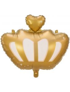 Фолиев балон PartyDeco - Корона, 52 х 42 см
