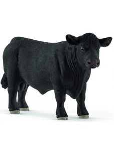 Фигурка Schleich: Черен ангъс бик