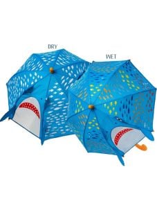 Детски магически чадър Floss & Rock, 3D Colour Changing Umbrella, Shark - Акула