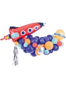 Комплект балони PartyDeco - Гирлянд ракета