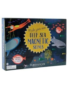 Игра с магнити Floss & Rock, Magnetic Play scenes, Deep Sea - Морски животни